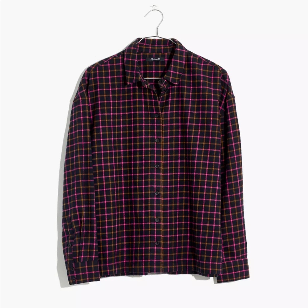 NWT Madewell Flannel Westlake Shirt